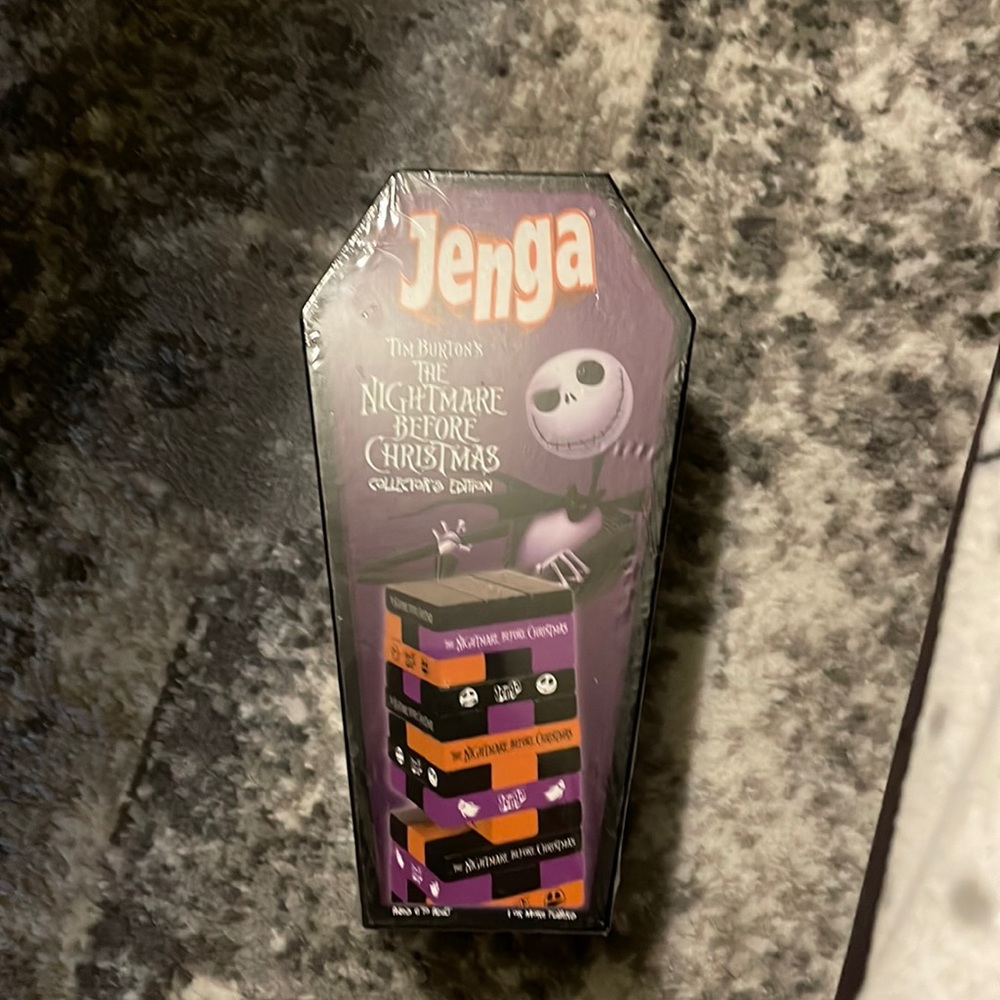 The nightmare before Christmas jenga